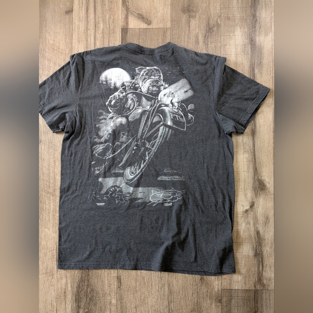 Vintage Y2K "Harley-Davidson" Renegade Classics Motorcycle Shop T-shirt Black L